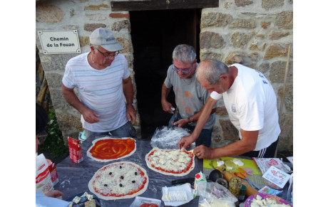 Pizzas à Boubas